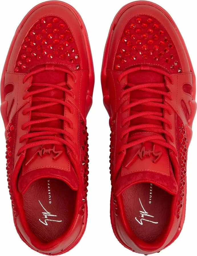 Talon crystal-embellished sneakers - Image 4