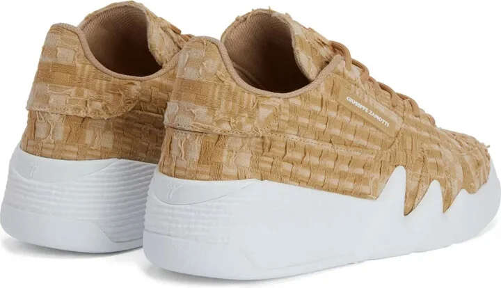 Talon distressed-jacquard sneakers - Image 3