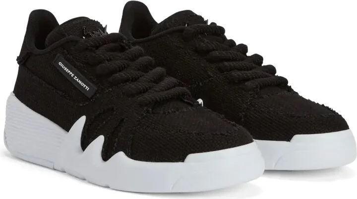 Talon frayed-edge sneakers - Image 2