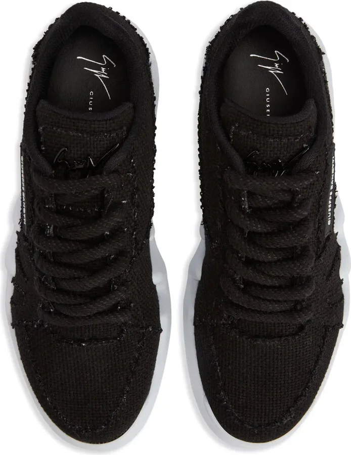Talon frayed-edge sneakers - Image 4