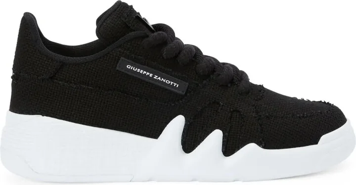 Talon frayed-edge sneakers