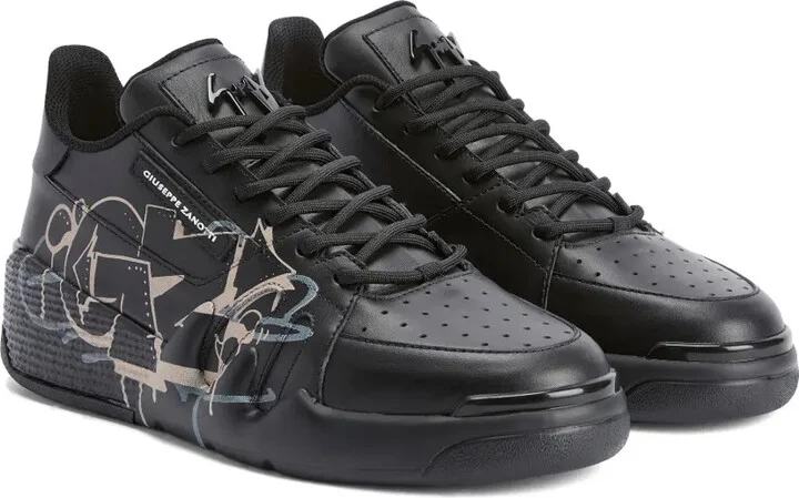 Talon graffiti-printed sneakers - Image 2