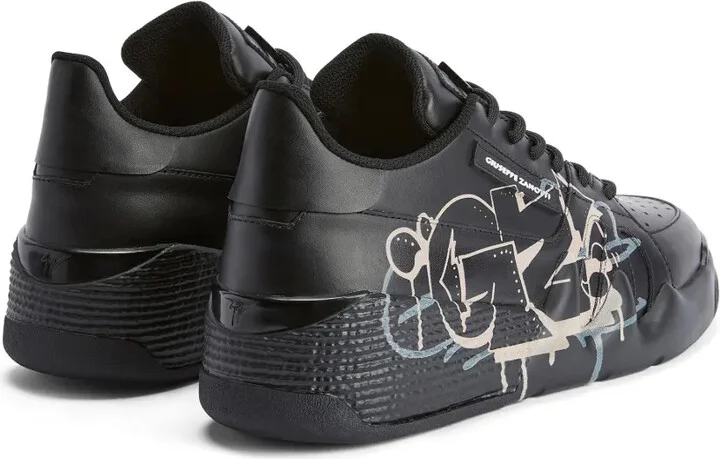 Talon graffiti-printed sneakers - Image 3