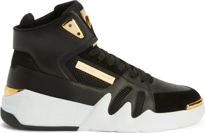 Talon high-top leather sneakers