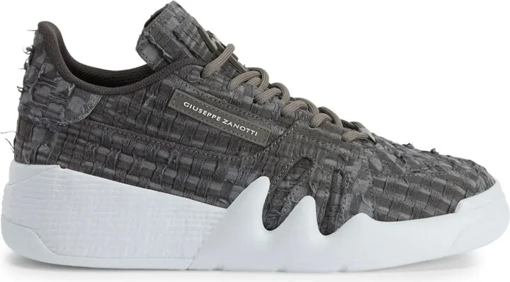 Talon interwoven-design sneakers