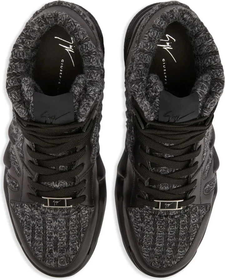 Talon knitted-panels sneakers - Image 4