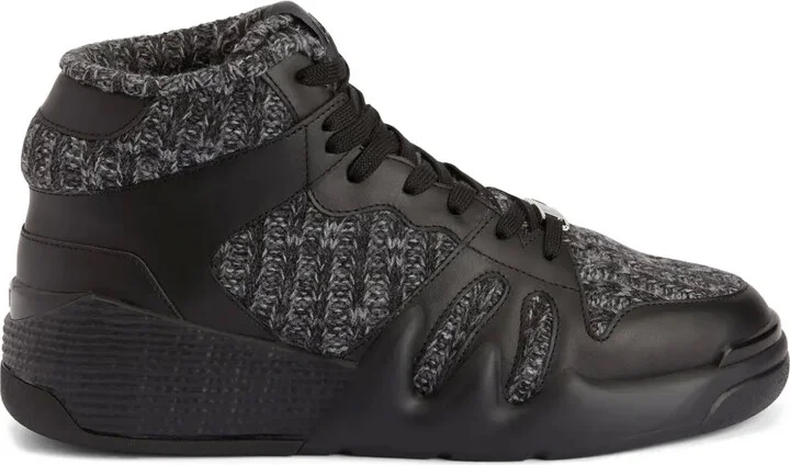 Talon knitted-panels sneakers