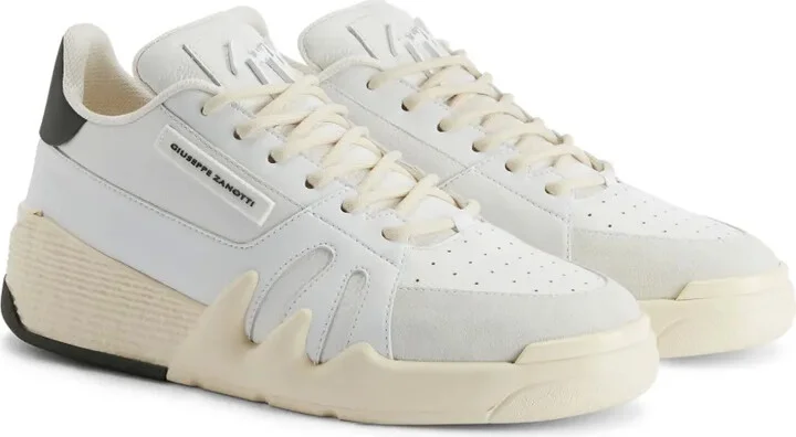 Talon logo-patch leather sneakers - Image 2