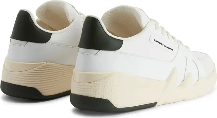 Talon logo-patch leather sneakers - Image 3