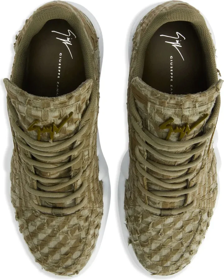 Talon logo-patch sneakers - Image 4