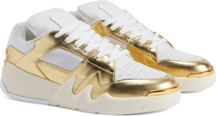 Talon metallic low-top sneakers - Image 2