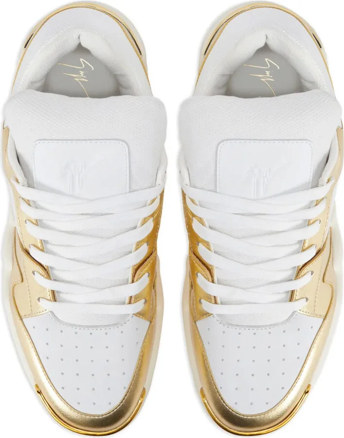 Talon metallic low-top sneakers - Image 4