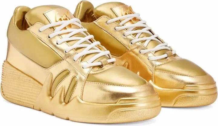 Talon metallic mid-top sneakers - Image 2