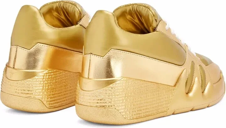 Talon metallic mid-top sneakers - Image 3