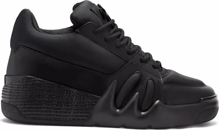 Talon mid-top leather sneakers