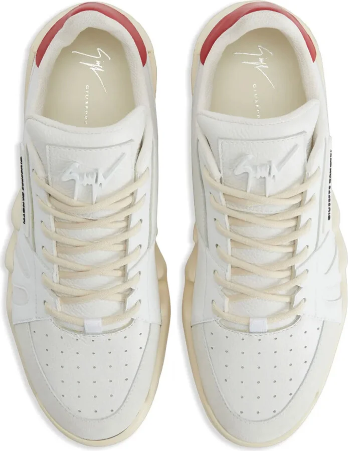 Talon panelled leather sneakers - Image 4