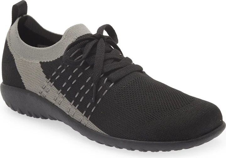 BLACK GRAY KNIT
