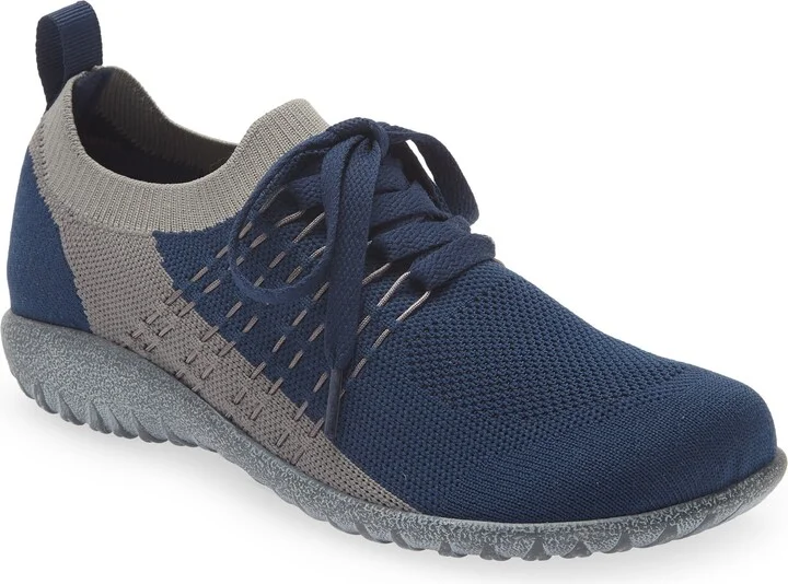NAVY/ GRAY KNIT