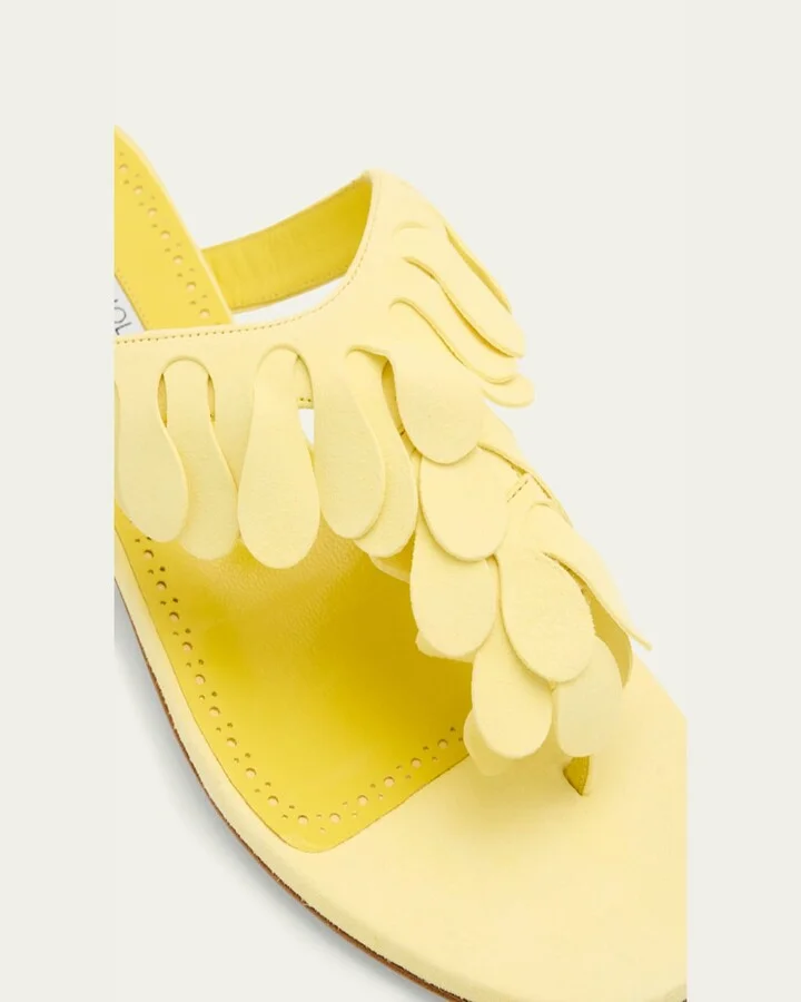 Tamako Suede Flat Sandals - Image 3