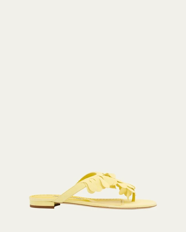 Tamako Suede Flat Sandals
