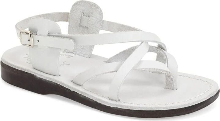 Tamar Buckle - Leather Flip Flop Sandal - Womens Sandals