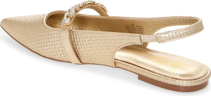 Tamara Embellished Slingback Pointed Toe Pump - Image 2