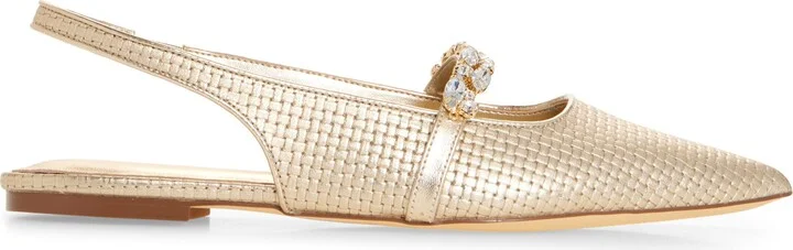 Tamara Embellished Slingback Pointed Toe Pump - Image 3