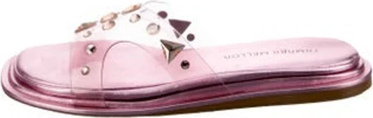 Clear, Metallic, Pink