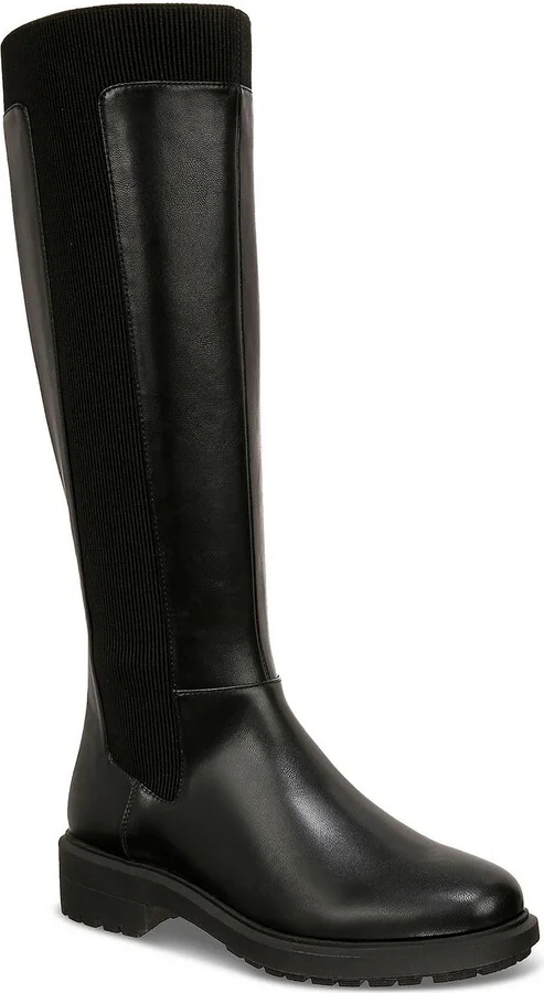 Tamira Womens Faux Leather Riding Knee-High Boots