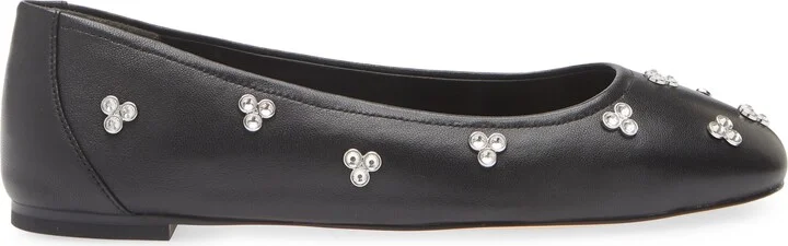 Tammy Crystal Embellished Ballet Flat - Image 4