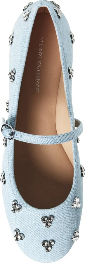 Tammy Crystal Embellished Mary Jane Flat - Image 5