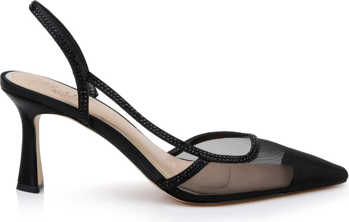 Tammy Slingback Half d'Orsay Cap Toe Pump - Image 3