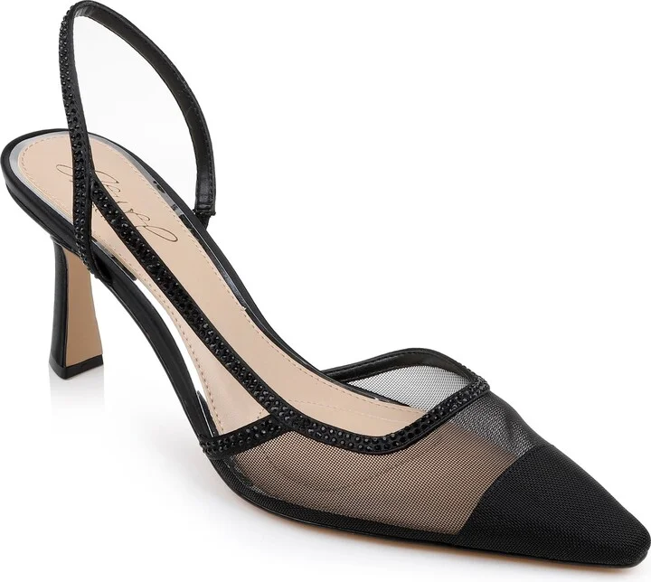 Tammy Slingback Half d'Orsay Cap Toe Pump