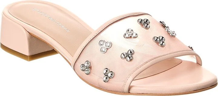 Tammy Xtal Block Mesh & Leather Sandal