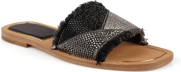 Tamy Rhinestone Slide Sandal