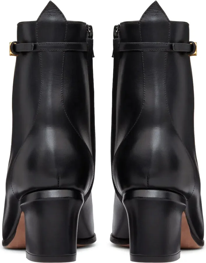 Tan-Go 60mm leather ankle boots - Image 3