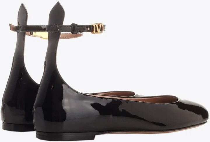 Tan-Go Ballet Flats in Patent Leather - Image 2