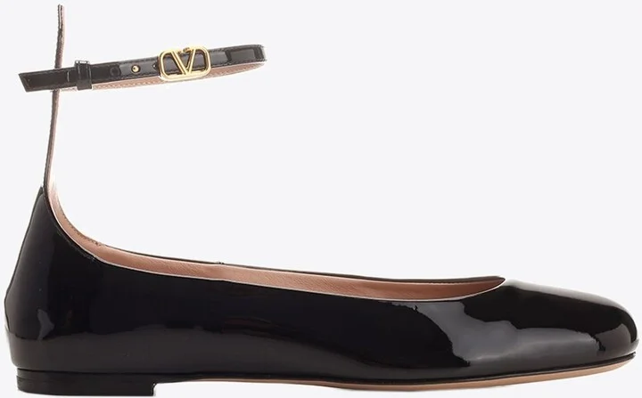 Tan-Go Ballet Flats in Patent Leather
