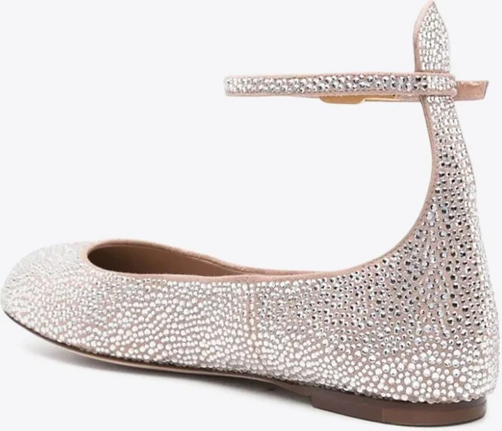 Tan-Go Crystal Embellished Ballet Flats - Image 2