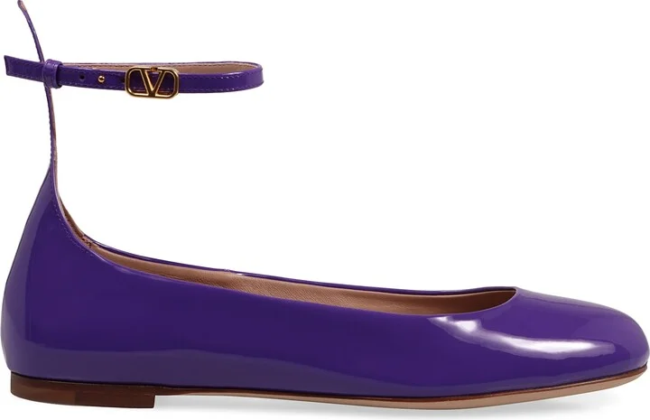 Tan-go Leather Ballet Flats