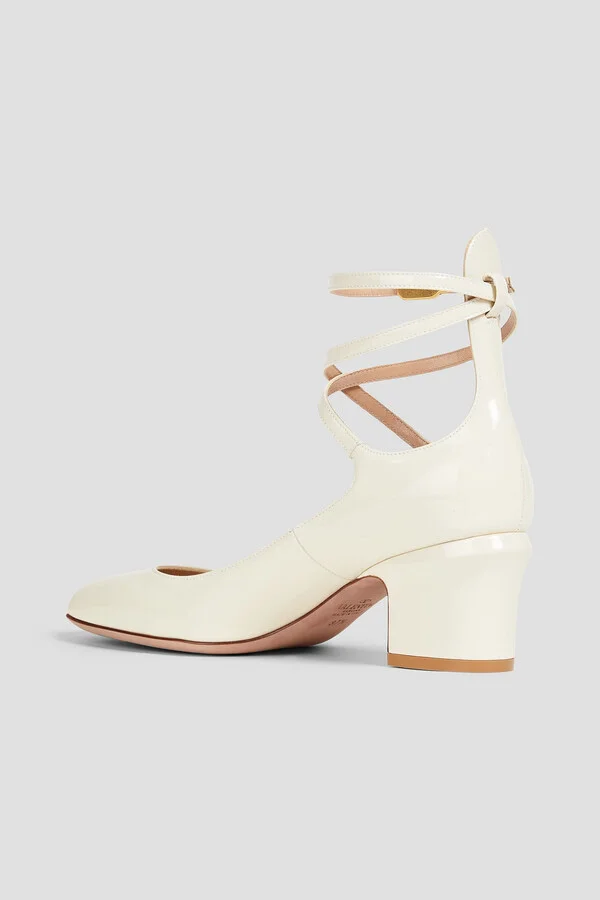Tan-Go patent-leather pumps - Image 3