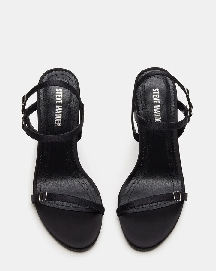 Tana Black Satin - Image 4
