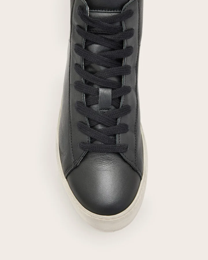 Tana Leather High Top Sneakers - Image 3