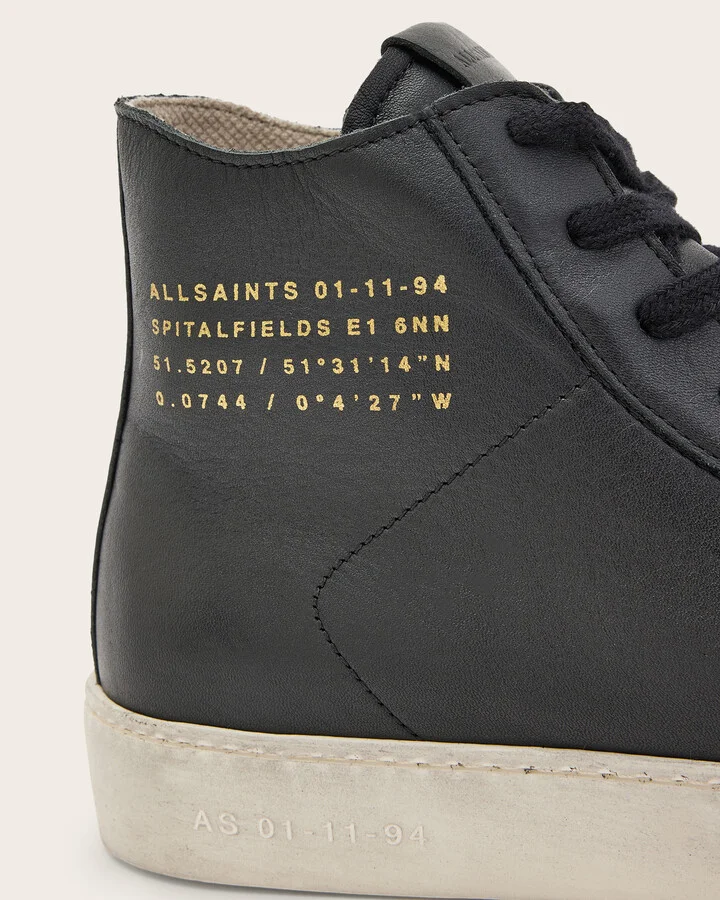Tana Leather High Top Sneakers - Image 5