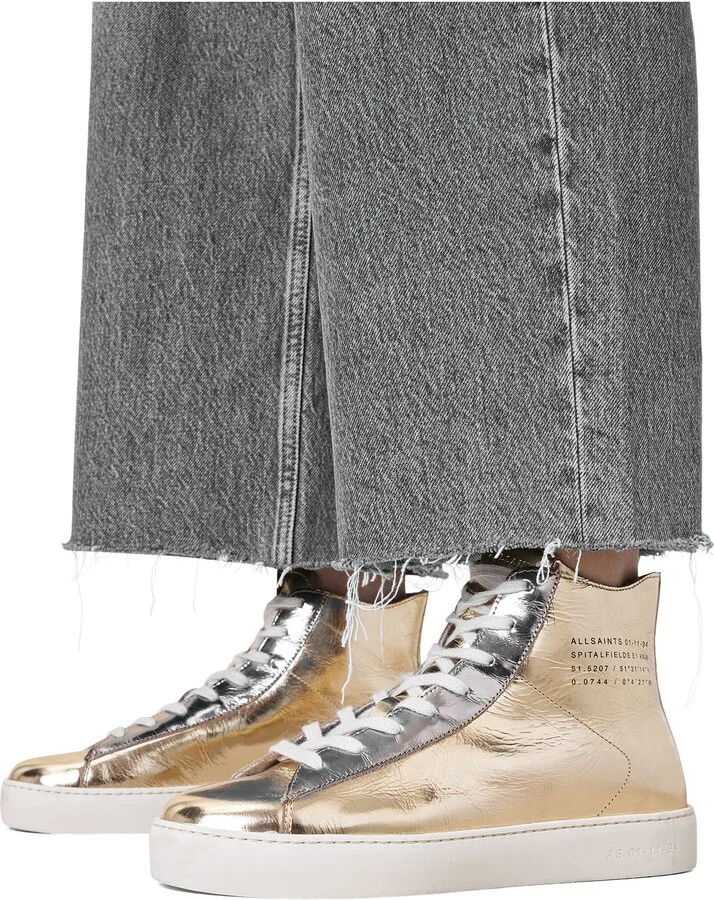 Tana Metallic High Top Sneaker - Image 2