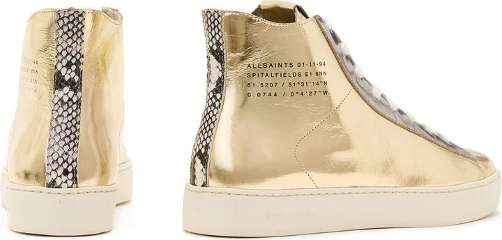 Tana Metallic High Top Sneaker - Image 3