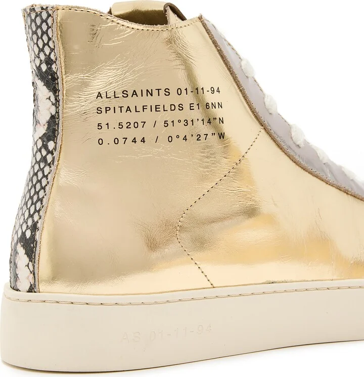 Tana Metallic High Top Sneaker - Image 6