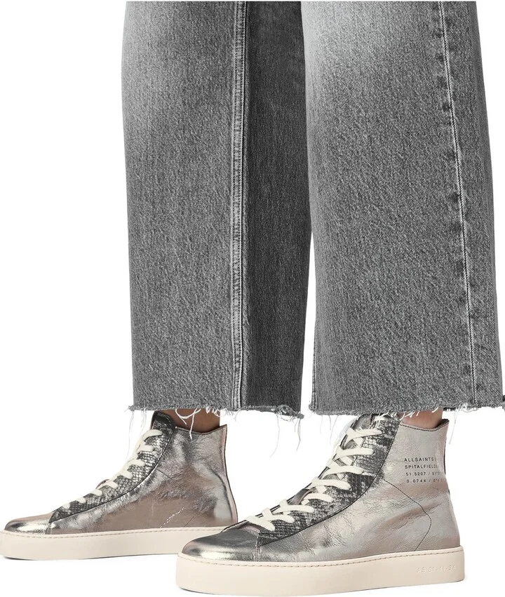 Tana Metallic High Top Sneaker - Image 9