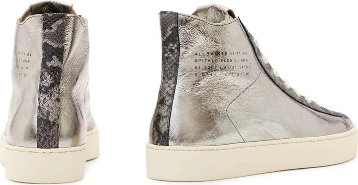 Tana Metallic High Top Sneaker - Image 10
