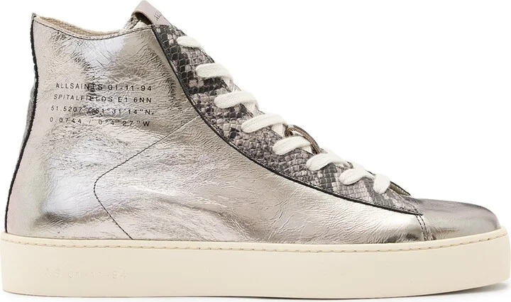 Tana Metallic High Top Sneaker - Image 11